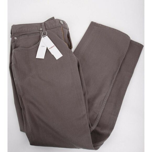 Hudson Mens Jeans Denim Byron Straight Dark Green Mid rise Size 38 NWT - Picture 10 of 10